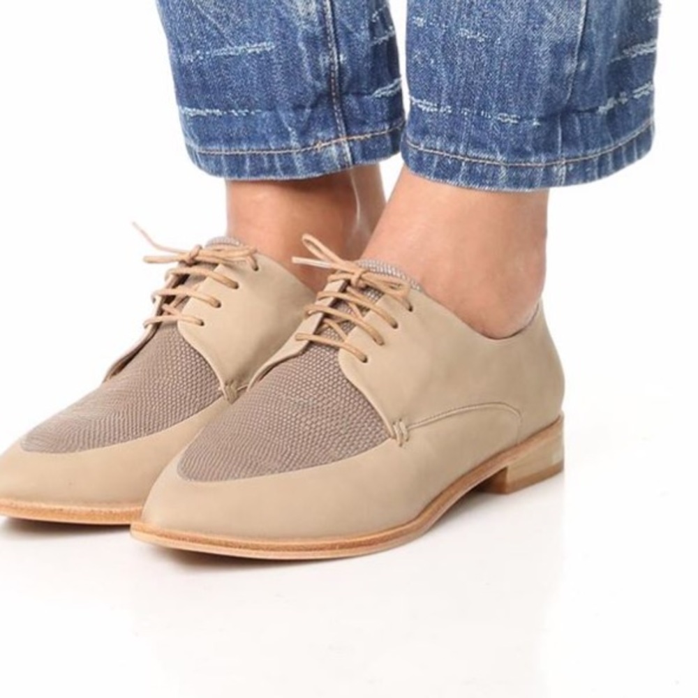 Coclico Aframe Oxford Pointed Toe Shoes